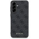 Guess 4G Metal Gold Logo Samsung Galaxy A36 kemény hátlap tok, fekete