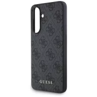   Guess 4G Metal Gold Logo Samsung Galaxy A36 kemény hátlap tok, fekete