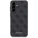 Guess 4G Metal Gold Logo Samsung Galaxy A56 hátlap tok, fekete