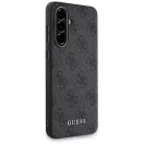 Guess 4G Metal Gold Logo Samsung Galaxy A56 hátlap tok, fekete