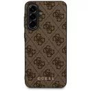 Guess 4G Metal Gold Logo Samsung Galaxy A56 hátlap tok, barna