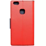 Fancy Motorola G55 5G mágneses flip tok, piros-kék