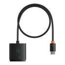 Baseus Cluster HDMI elosztó, 1 m kábellel, fekete