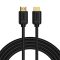 Baseus HDMI 2.0 kábel, 4K 60Hz, 3D, HDR, 18Gbps, 3m, fekete