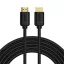 Baseus HDMI 2.0 kábel, 4K 60Hz, 3D, HDR, 18Gbps, 5m, fekete