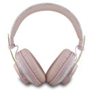 Guess PU 4G Metal Logo ENC Wireless fejhallgató, rózsaszín