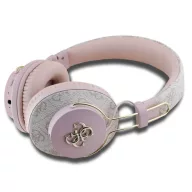   Guess PU 4G Metal Logo ENC Wireless fejhallgató, rózsaszín