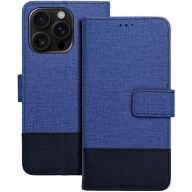   Gomma Xiaomi Redmi Note 14 Pro 4G flip/oldalra nyíló tok kártyatartó résszel, kék