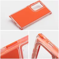   Matrix Xiaomi Redmi Note 14 Pro 4G hátlap tok kameravédő peremmel, narancs (matt)