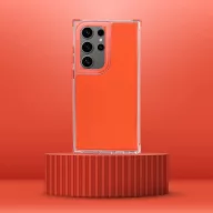   Matrix Xiaomi Redmi Note 14 Pro 4G hátlap tok kameravédő peremmel, narancs (matt)