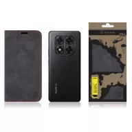   Tactical Xproof Xiaomi Redmi Note 14 Pro 5G / Poco X7 flip/oldalra nyíló tok, fekete