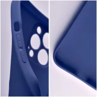   Forcell Soft szilikon hátlap tok Samsung Galaxy S25 Edge, sötétkék