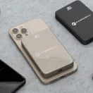 Forcell F-Energy F10K8 MagSafe kompatibilis powerbank / külső akkumulátor, 15W, 1000mAh, QC4.0, szürke