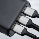 Forcell F-Energy P20K2 powerbank / külső akkumulátor, 22,5W, 20000mAh, QC3.0, fekete