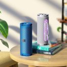 Hoco bluetooth / hordozható hangszóró beépített világítással, fekete
