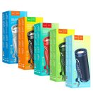 Hoco bluetooth / hordozható hangszóró beépített világítással, fekete