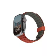   UAG Pathfinder Apple Watch 49mm/46mm/45mm/44mm/42mm szíj, titanium szürke / piros