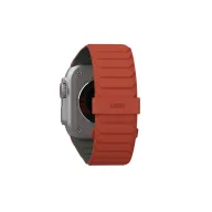  UAG Pathfinder Apple Watch 49mm/46mm/45mm/44mm/42mm szíj, titanium szürke / piros