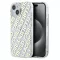 Karl Lagerfeld IML Electroplated Repeated Logo iPhone 16 hátlap tok, arany