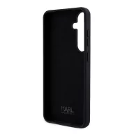   Karl Lagerfeld Liquid Silicone Choupette NFT Samsung Galaxy S24 Plus hátlap tok, fekete
