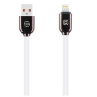 OBAL:ME Sleek USB-A-Lightning kábel, 12W, 1m, fehér-fekete