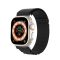 Dux Ducis GS nylon Apple Watch 42/44/45/49mm szíj, fekete