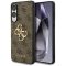 Guess Big 4G Logo Classic Logo Samsung Galaxy S25 Edge kemény hátlap tok, barna