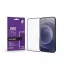 Samsung Galaxy A22 4G Xprotector Nano Glass kijelzővédő fólia fekete kerettel