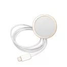 Guess 4G Print MagSafe Apple iPhone 14 Plus hátlap tok, kék + MagSafe töltő