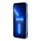 Guess Porcelain Collection Apple iPhone 14 Pro hátlap tok , kék