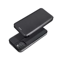   Forcell Elegance oldalra nyíló hátlap tok Xiaomi Redmi Note 13 4G, fekete