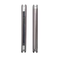   Forcell Elegance oldalra nyíló hátlap tok Xiaomi Redmi Note 13 4G, szürke