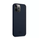 Lacoste Glossy Printing Logo iPhone 13 Pro Max szilikon tok, sötétkék