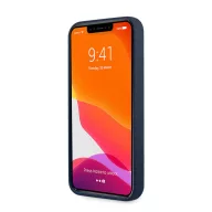   Lacoste Glossy Printing Logo iPhone 13 Pro Max szilikon tok, sötétkék