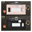 UNIQ Hagen kétoldalas mágneses íróasztal alátét, sárga/szürke