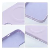 Roar Leather Magsafe iPhone 14 Plus eco bőr tok, lila