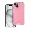 Clear 2mm Apple iPhone 15 csillámos tok, rózsaszín