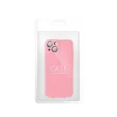 Clear 2mm Apple iPhone 15 csillámos tok, rózsaszín