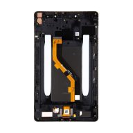   Samsung Galaxy TAB A 8.0 (Wifi) LCD modul kerettel, OEM jellegű, fekete ( T290N )
