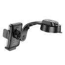 Hoco HW14 műszerfalra rögzíthető wireless autós tartó, fekete / szürke