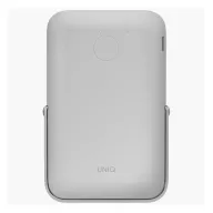   Uniq Hoveo mágneses Fast Wireless USB-C PD Power bank / külső akkumulátor / powerbank, kártyatartóval, 5000Mah, szürke