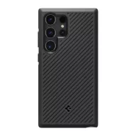   Spigen Core Armor Samsung Galaxy S24 Ultra tok, Matte Black, fekete ACS07194