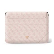   Guess Sleeve 4G Uptown Triangle Logo, GUCS14P4TP 14" laptop tok, rózsaszín