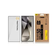   Tactical Glass Shield 5D Samsung Galaxy S24 Ultra kijelzővédő üvegfólia, fekete