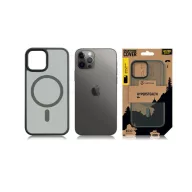   Tactical MagForce Hyperstealth Apple iPhone 12/12 Pro Magsafe hátlap tok, áttetsző/sötétszöld