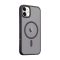 Tactical MagForce Hyperstealth Apple iPhone 11 Magsafe hátlap tok, áttetsző/sötétszürke