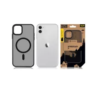   Tactical MagForce Hyperstealth Apple iPhone 11 Magsafe hátlap tok, áttetsző/sötétszürke