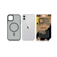   Tactical MagForce Hyperstealth Apple iPhone 11 Magsafe hátlap tok, áttetsző/sötétszöld