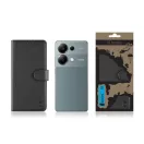 Tactical Field Notes Xiaomi Redmi Note 13 Pro 4G flip/oldalra nyíló tok, fekete