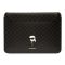 Karl Lagerfeld Sleeve Saffiano Monogram Ikonik KLCS16SAKHPKK 16" laptop tok, fekete